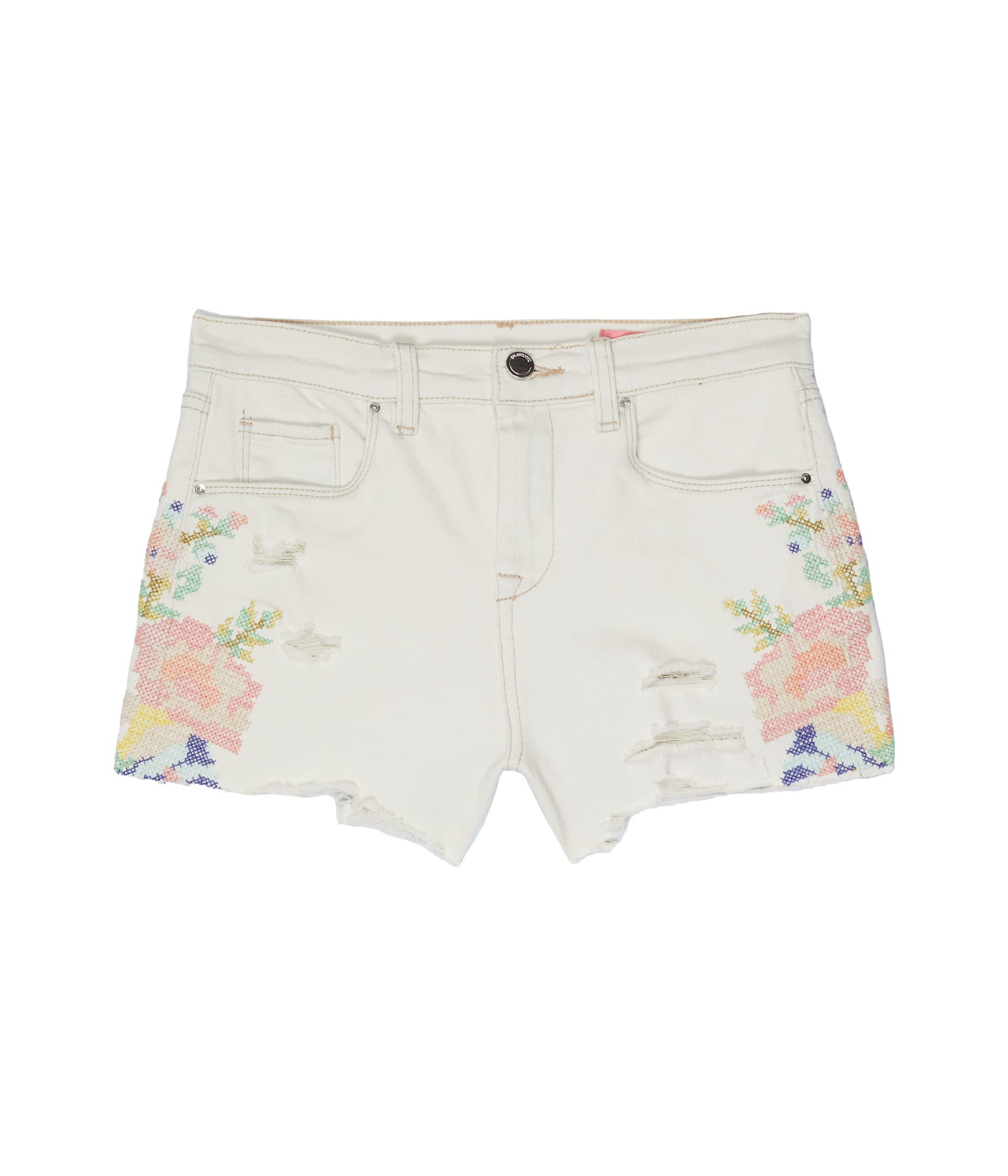 Шорты Blank NYC Kids, Closer Together Shorts in White фото