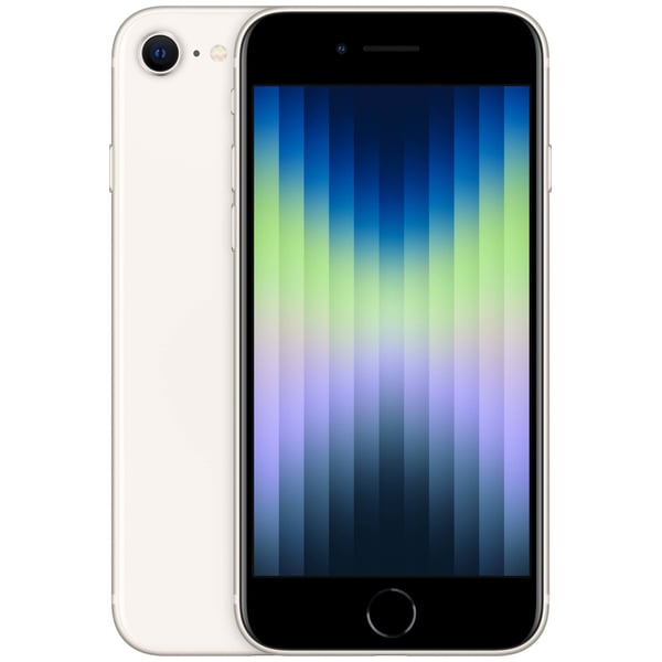 Смартфон Apple iPhone SE (2022), 128ГБ, Starlight - фото