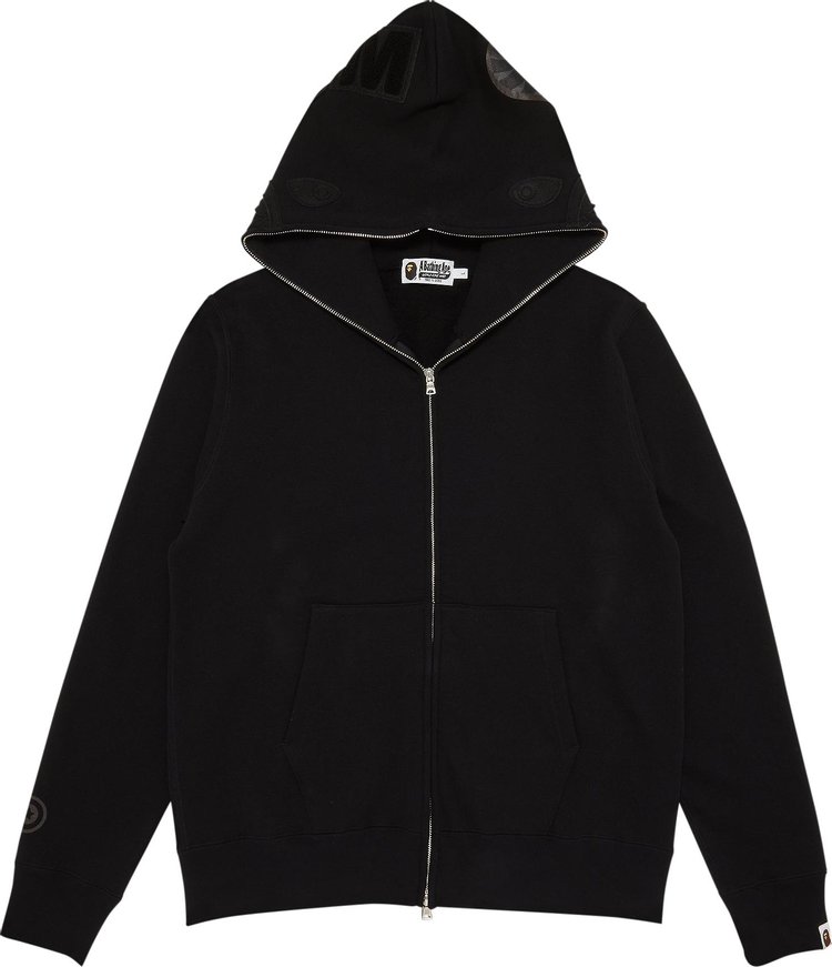 Black hoodie sale full zip