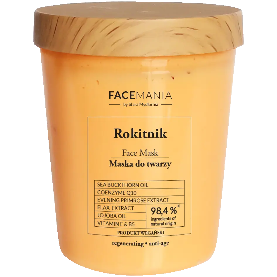

Facemania Rokitnik маска с облепихой для лица, 200 мл