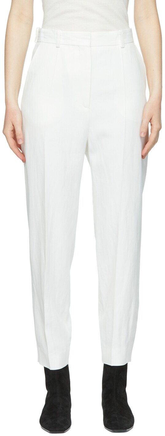 

Брюки из вискозы Off-White Totême, Серый