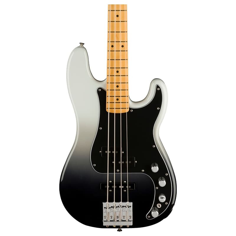 

Бас-гитара Fender Player Plus Precision, Silver Smoke с сумкой Deluxe Gig Bag Player Plus Precision Bass