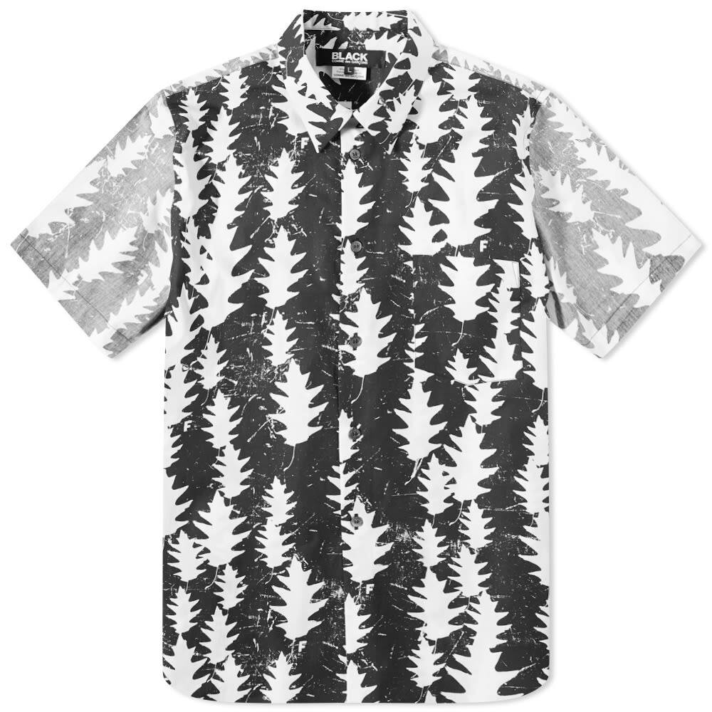 

Рубашка Comme des Garçons Black x Filip Pagowski Bold Leaf Short Sleeve Shirt