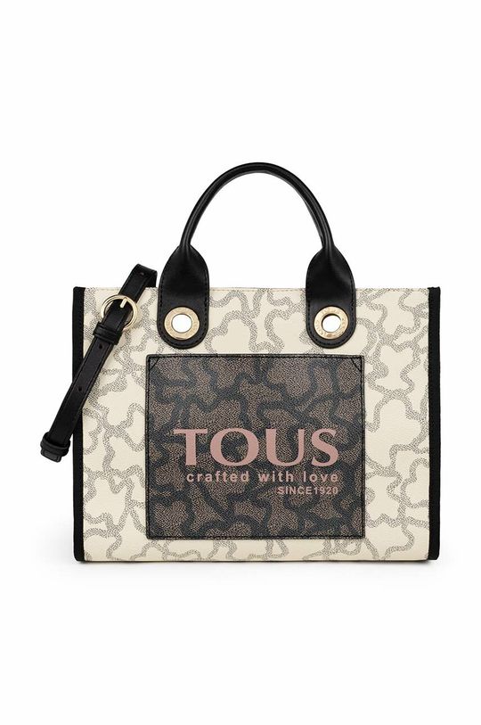 Сумочка Tous, мультиколор сумка шоппер amaya kaos shock среднего размера бежевая tous бежевый