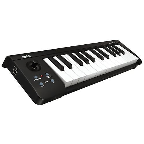 Korg microKEY 25-клавишная клавиатура с питанием от USB компактная миди клавиатура korg microkey 25 compact midi keyboard