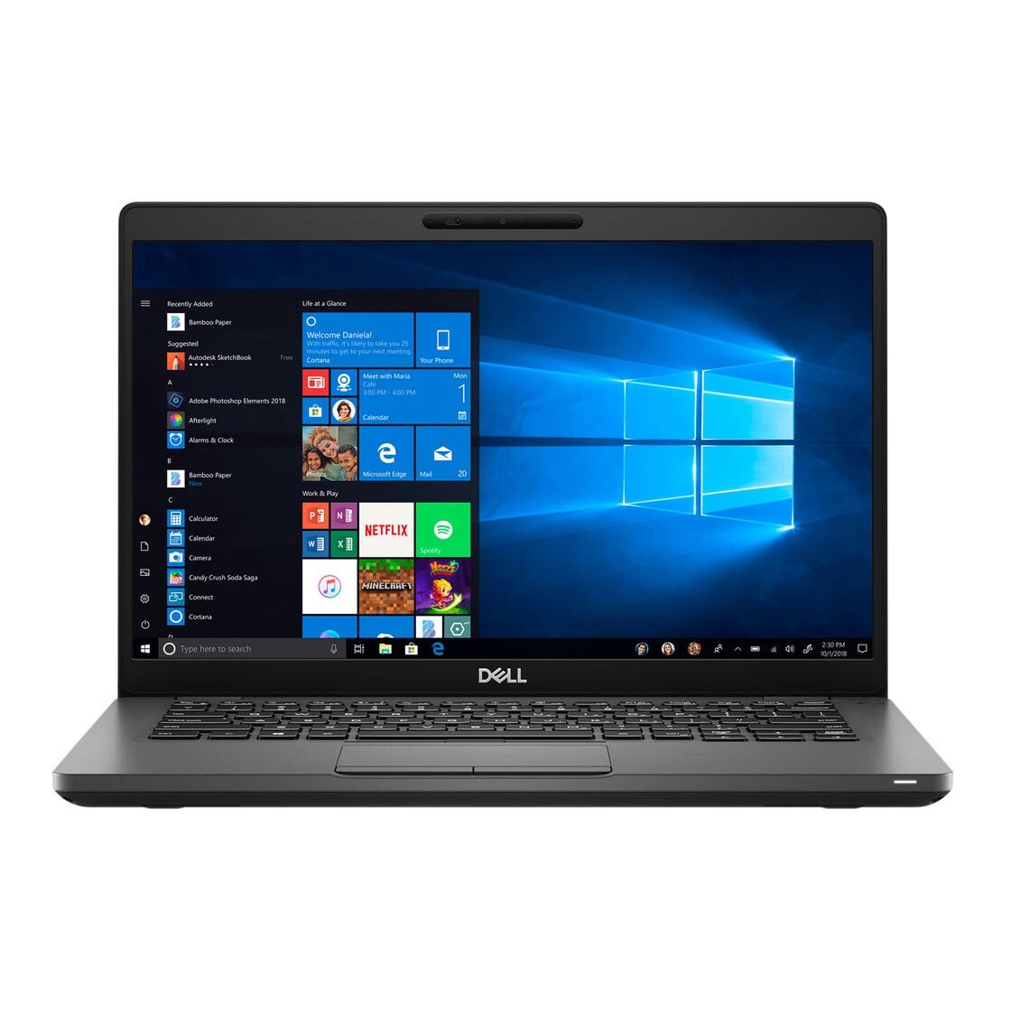 

Ноутбук Dell Latitude 5400 14'', 12 Гб/256 Гб, черный, английская/арабская клавиатура