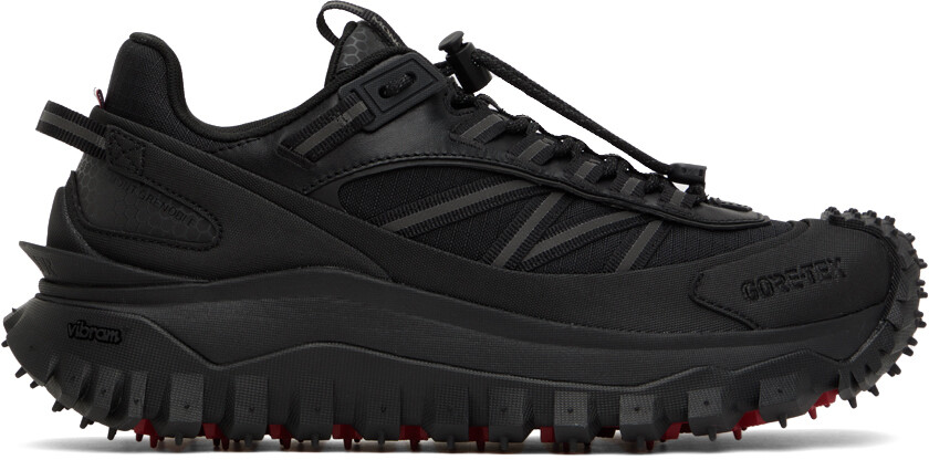 

Черные низкие кроссовки Trailgrip GTX Moncler, Черный