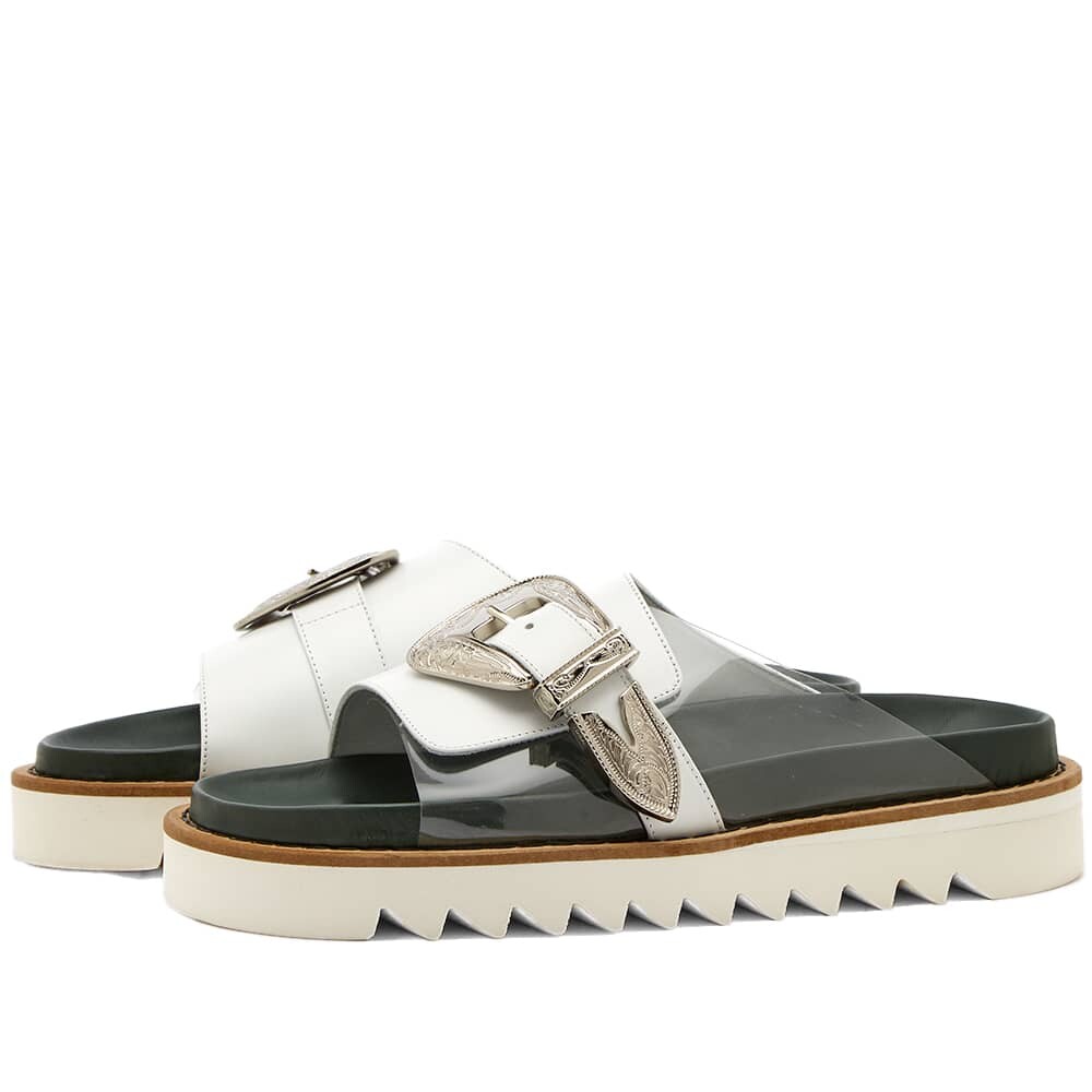 

Шлепанцы TOGA Contrast Buckle Sliders