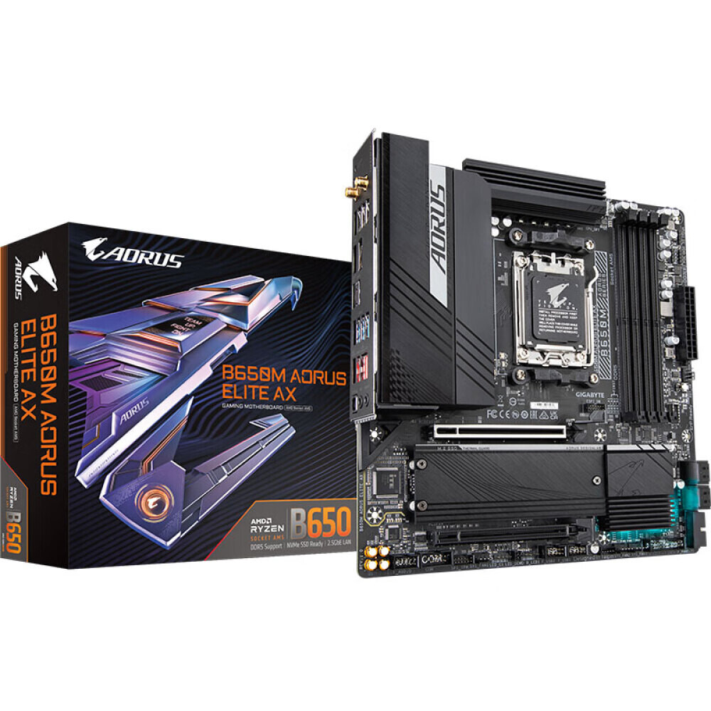 

Материнская плата Gigabyte B650M AORUS ELITE AX