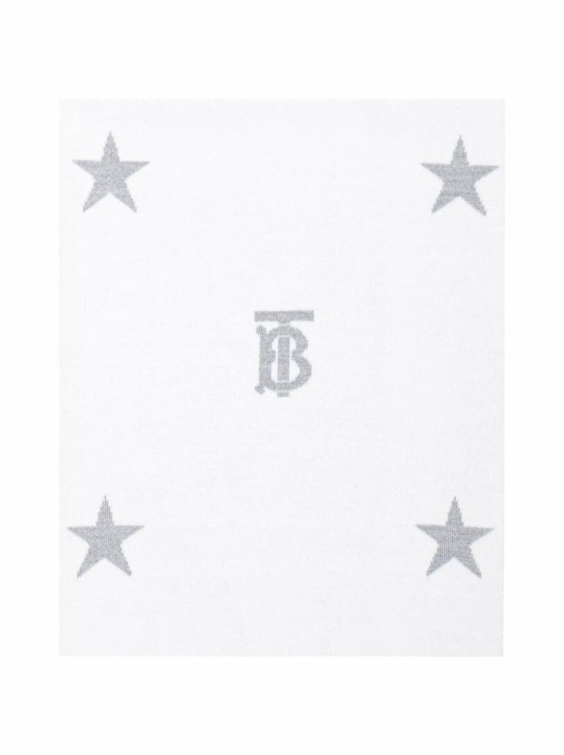 

Шерстяное одеяло с логотипом Burberry