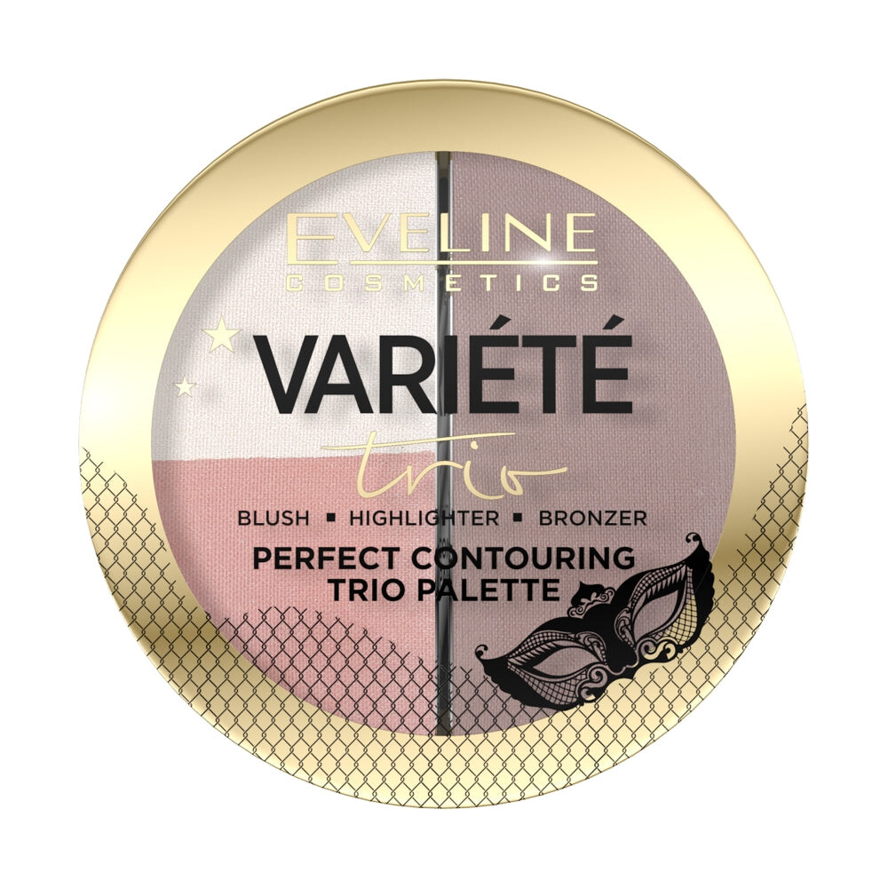 

Eveline Cosmetics Палетка для контурирования лица Variety 01 Light 10г