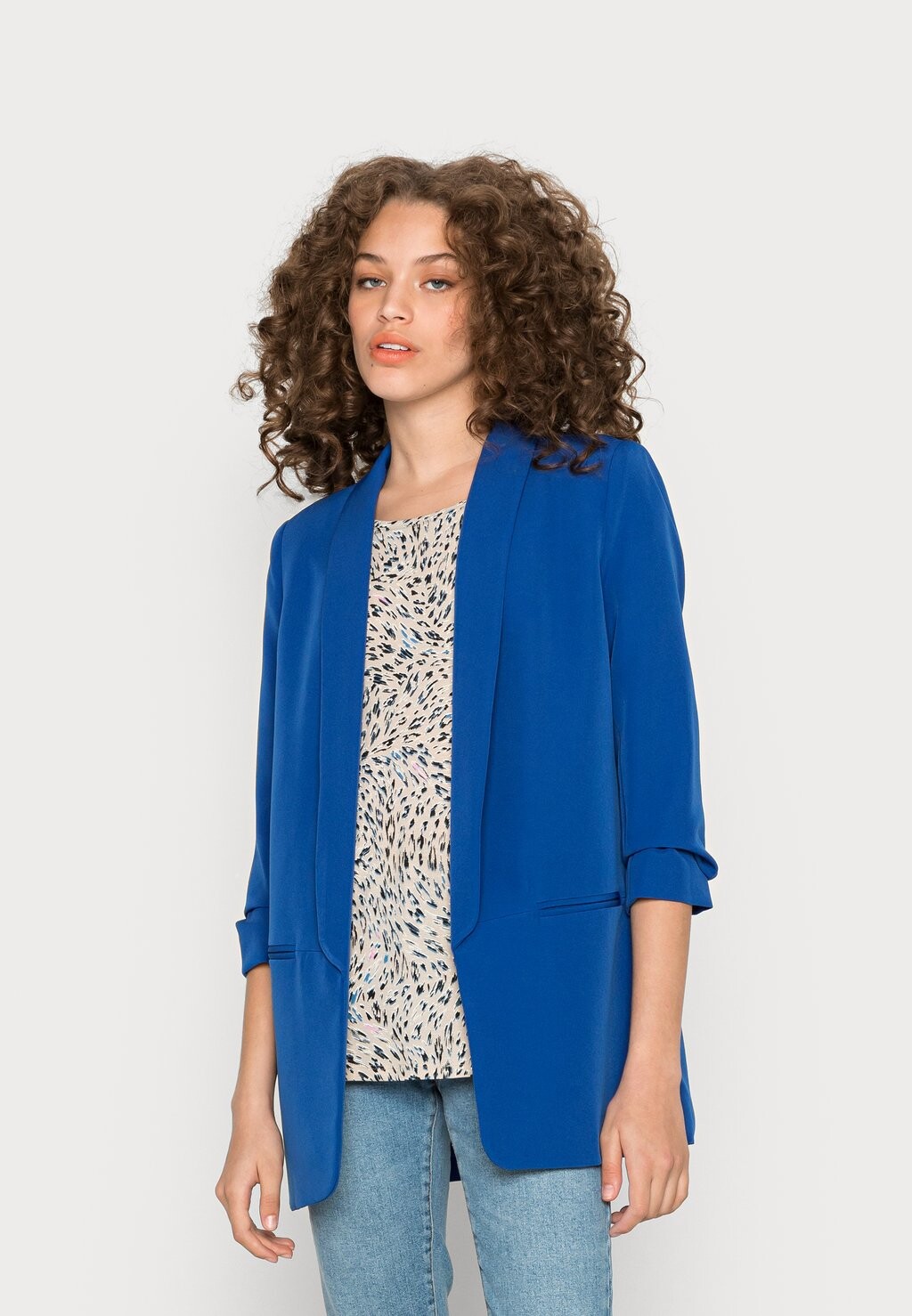 

Короткое пальто ONLY Onlelly 3/4 Life Blazer, серфинг, Синий