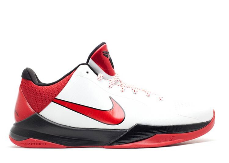 

Кроссовки Nike ZOOM KOBE 5 'VARSITY RED', белый