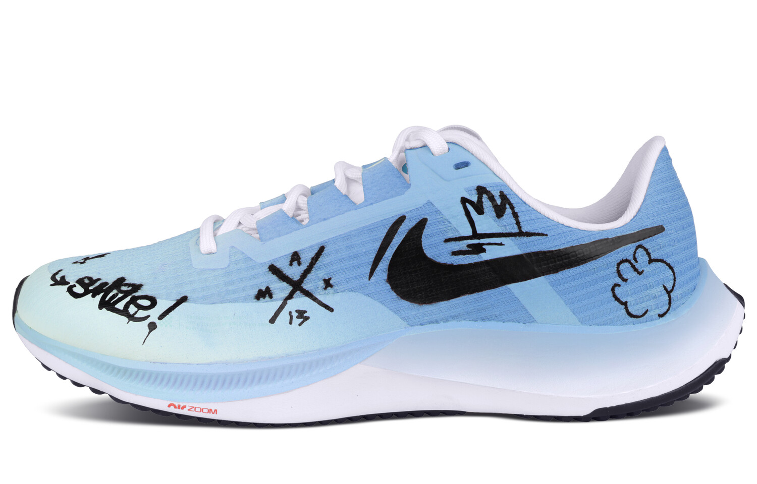 

Кроссовки Zoom Rival Fly 3 мужские низкие черные Nike