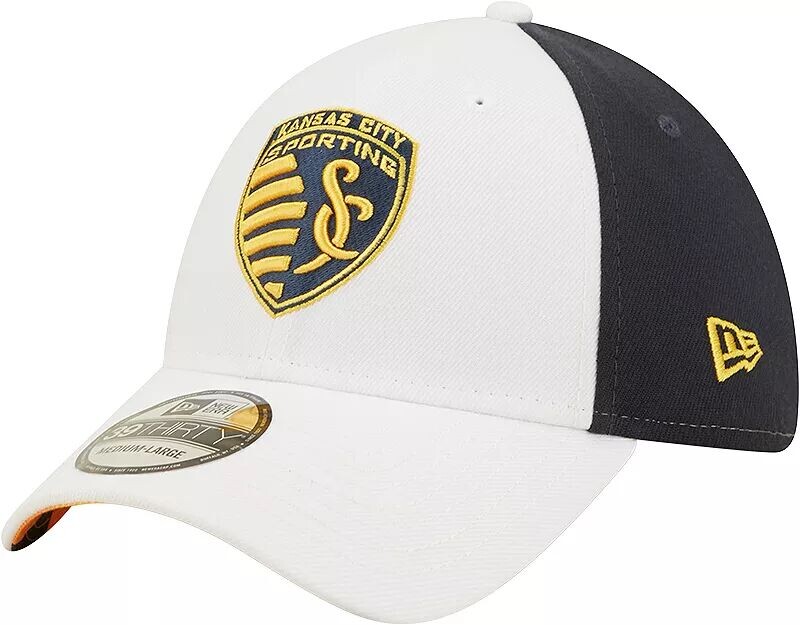 

Кепка New Era Sporting Kansas City '22 Kick Childrenhood Cancer 39Thirty Stretch Fit