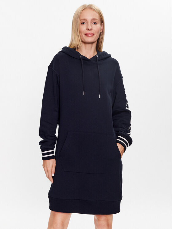

Трикотажное платье обычного кроя Tommy Hilfiger, синий