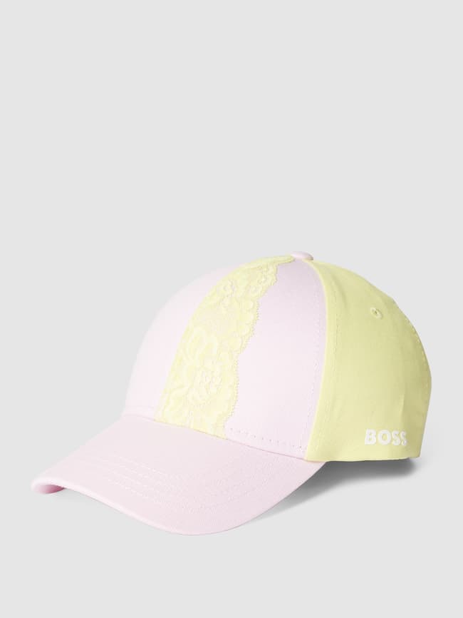 Кепка с контрастной окантовкой модель Zalace BOSS, светло-розовый кепки boss кепка sevile boss