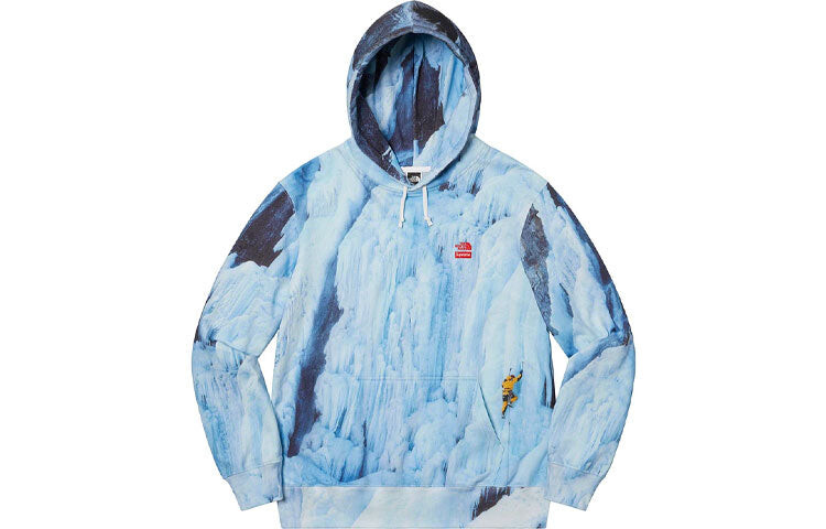 

Толстовка Supreme x The North Face Ice Climb, синий