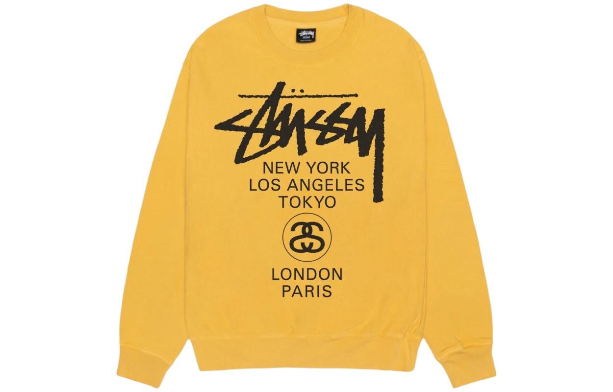 

Свитшот World Cruise Series унисекс Stussy, синий
