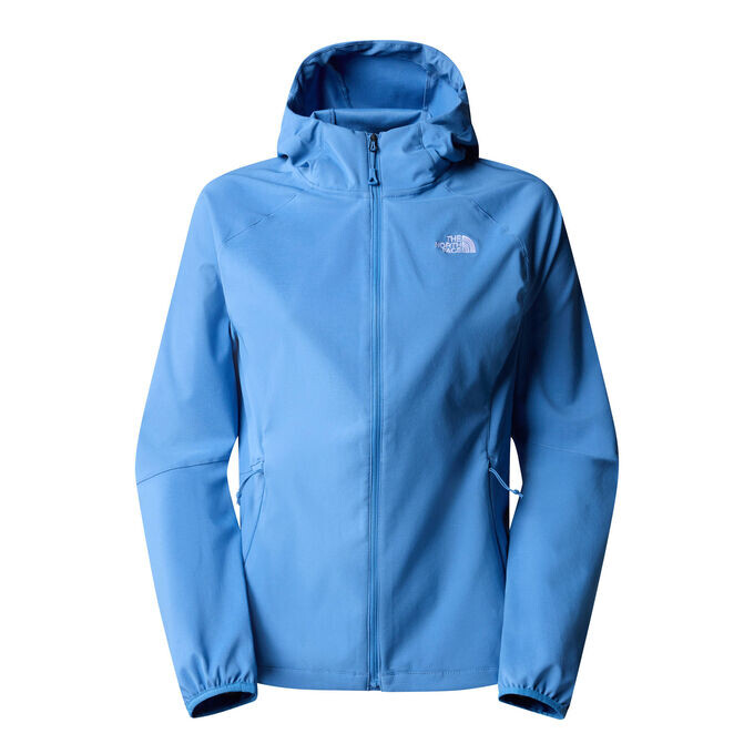 

Куртка из софтшелла с толстовкой с капюшоном The North Face, синий