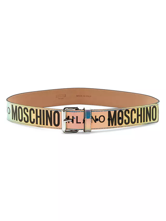 Радужный пояс Moschino, мультиколор
