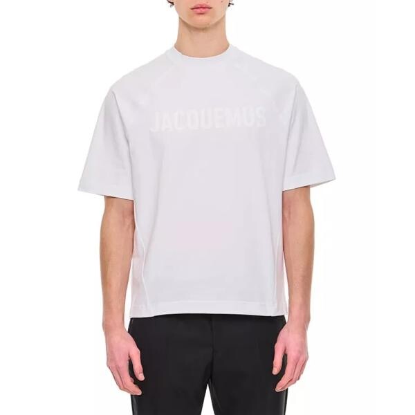 Футболка typo t-shirt Jacquemus, белый