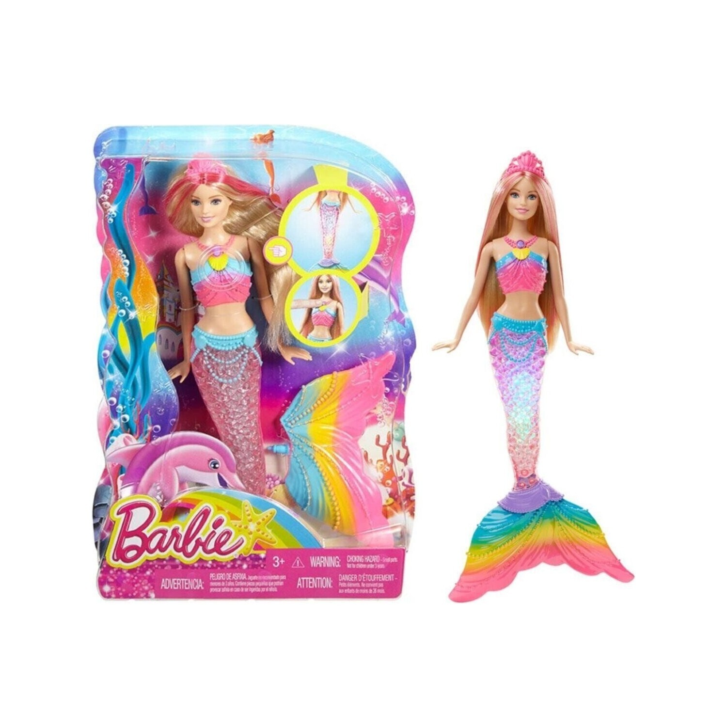 

Кукла Barbie Радужная русалка