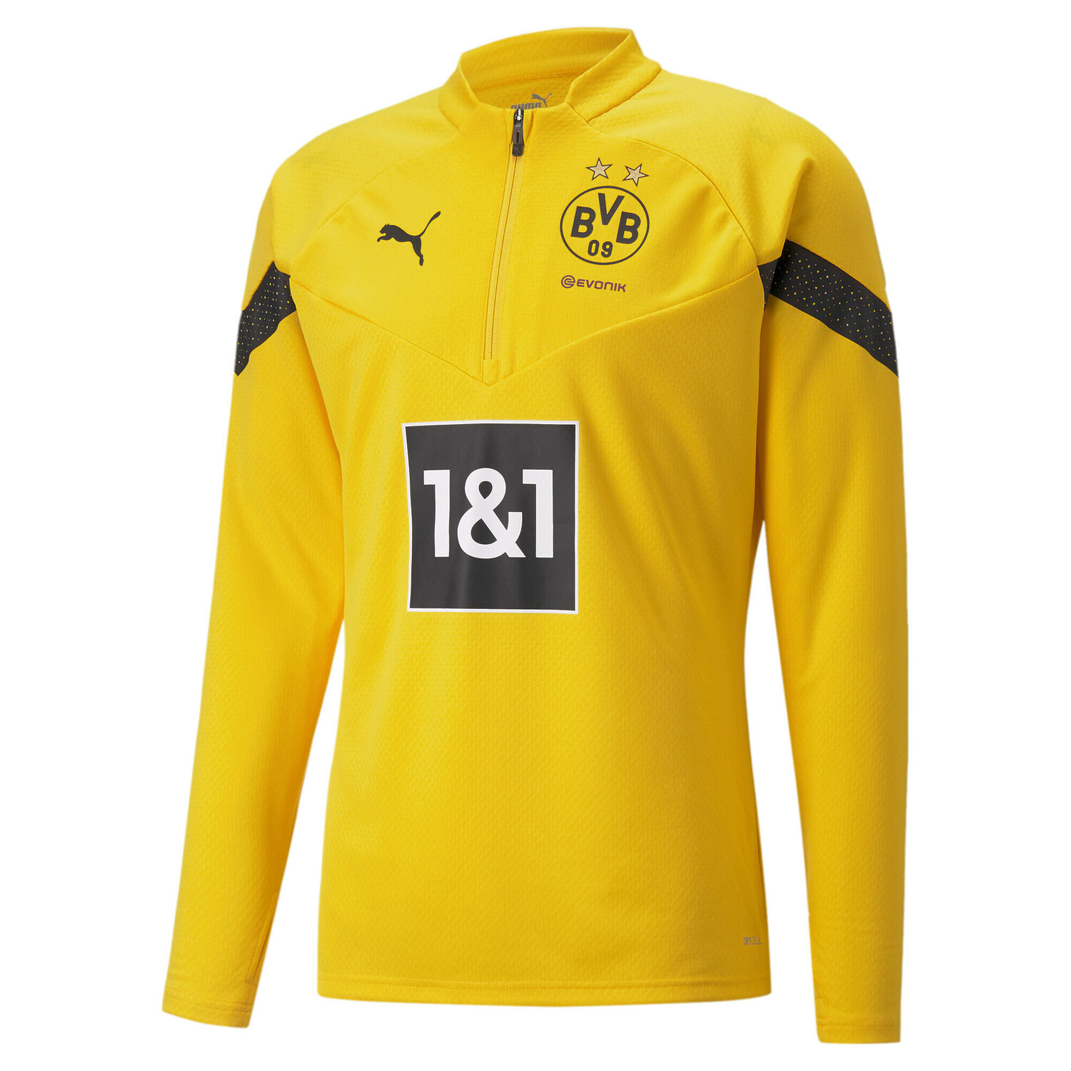 

Тренировочный топ на молнии 1/4 футбольного клуба Borussia Dortmund для PUMA, желтый