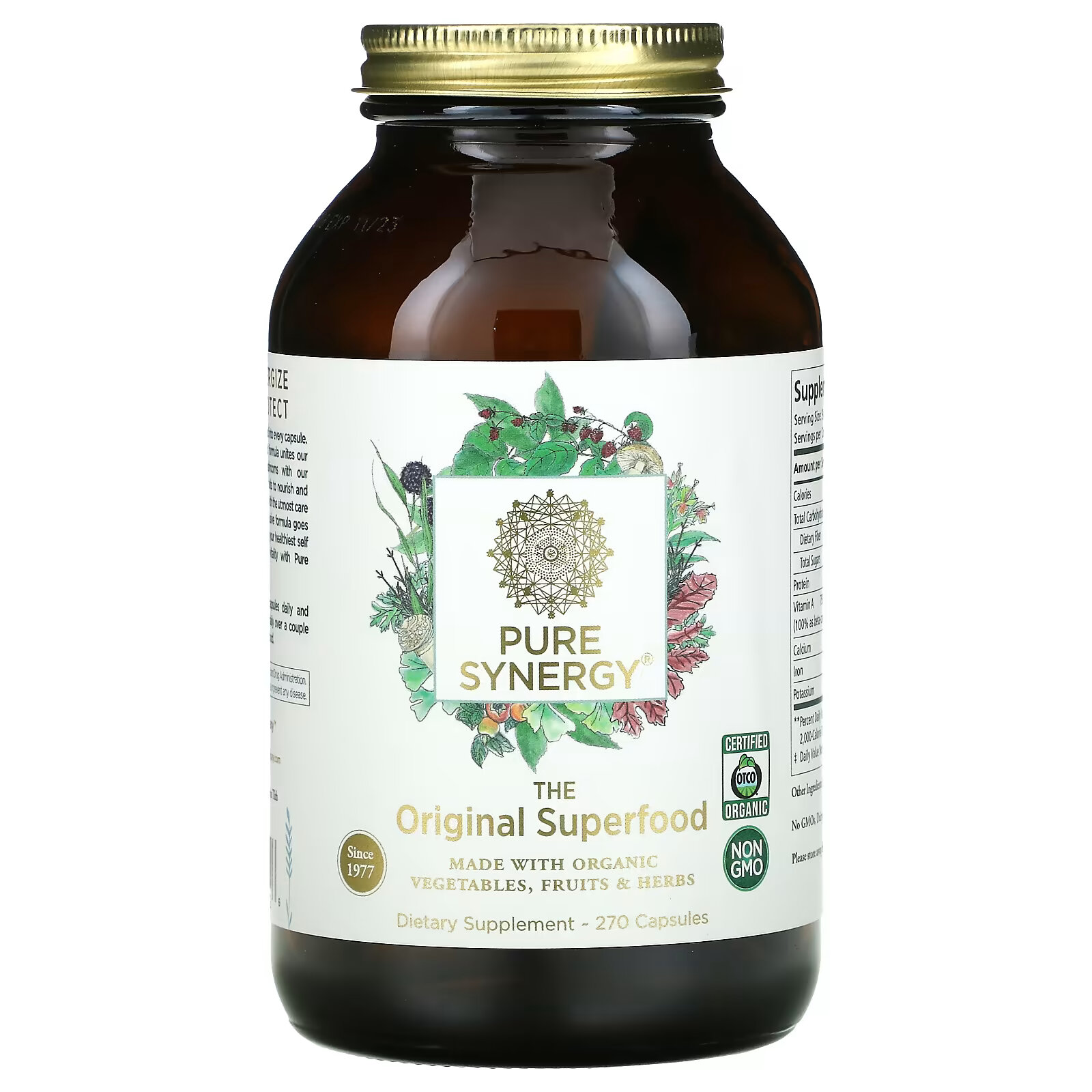 Pure Synergy, The Original Superfood, 270 капсул