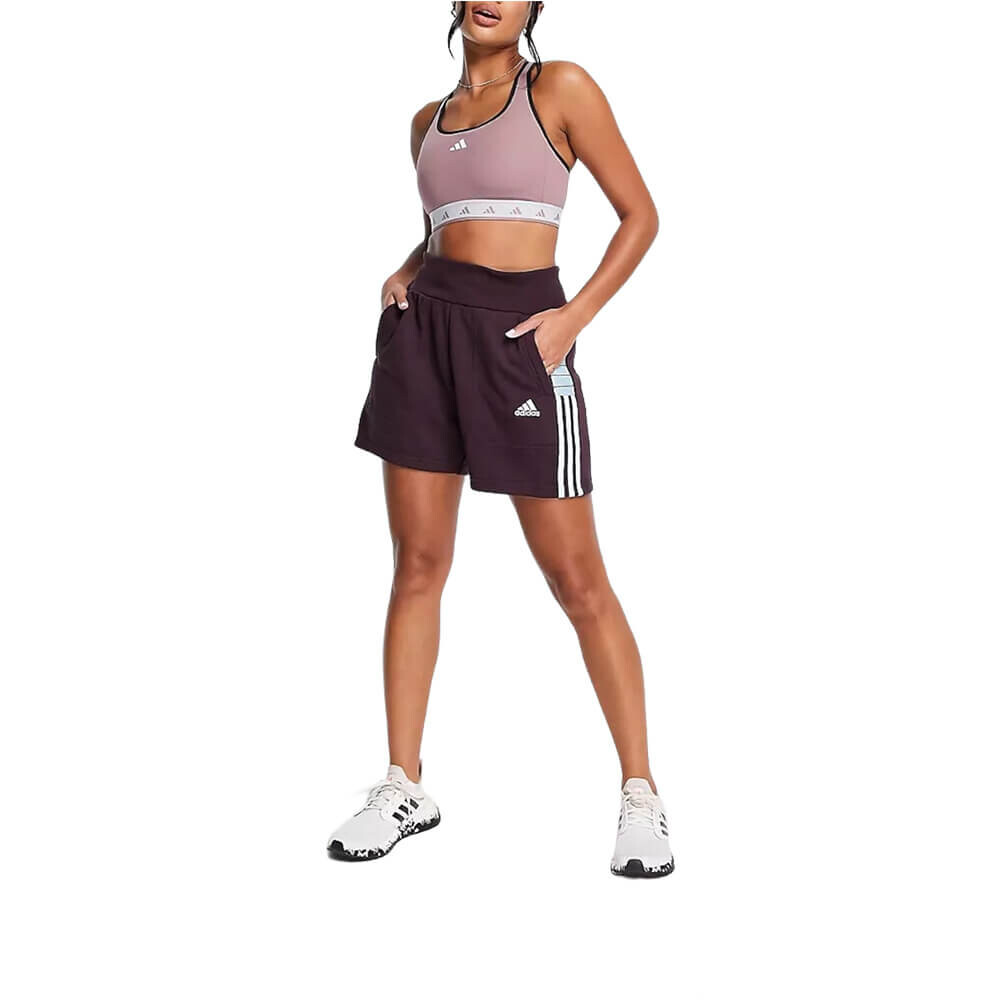 

Шорты Adidas Football Tiro Striped Side Panel, бордовый
