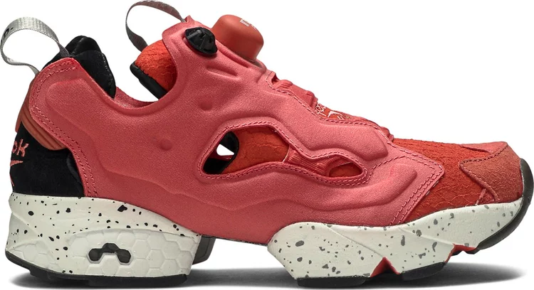 Кроссовки end x instapump fury og 'pink salmon' Reebok, розовый