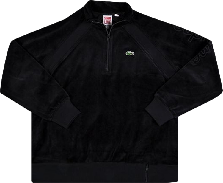 Supreme x on sale lacoste velour