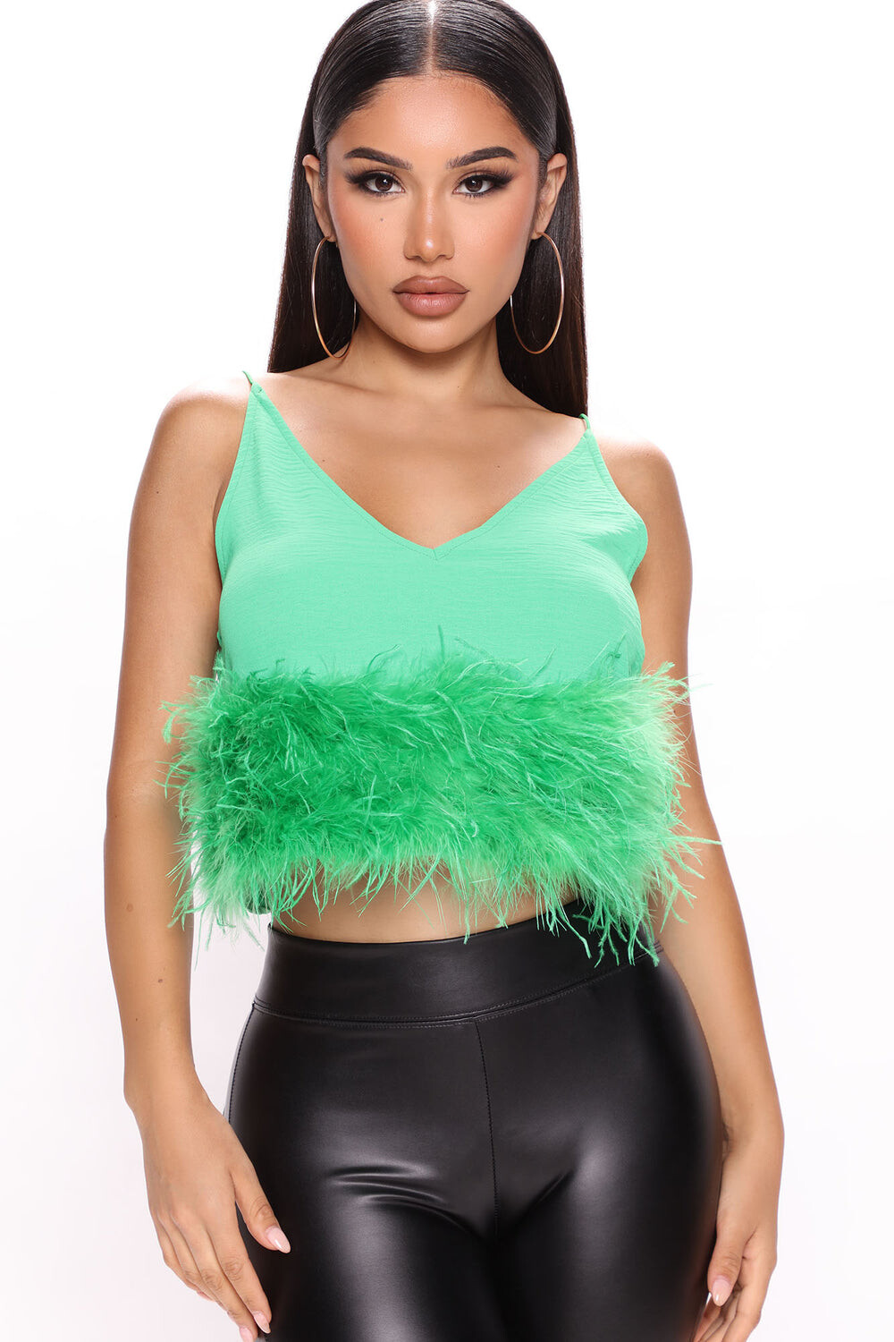 

Топ Fashion Nova GT5386, зеленый