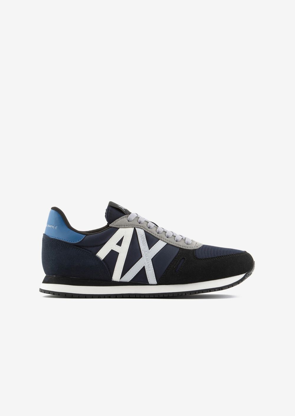 

Кроссовки с логотипом Armani Exchange, синий