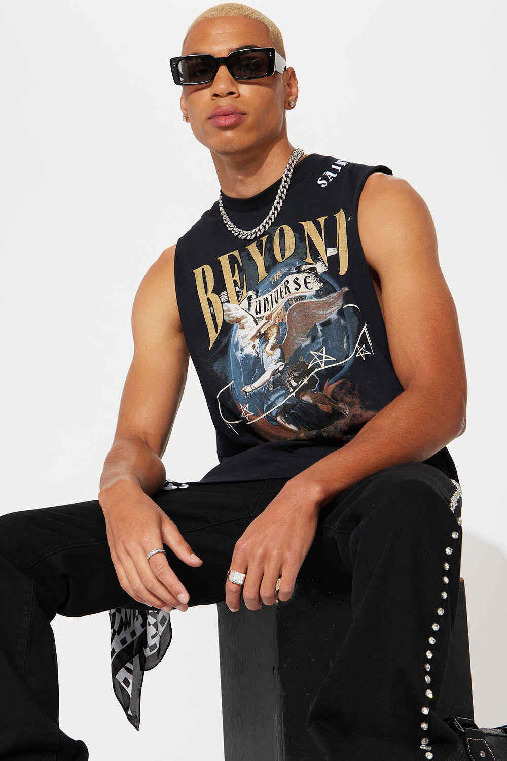 

Футболка Fashion Nova M50001449V2V, черный