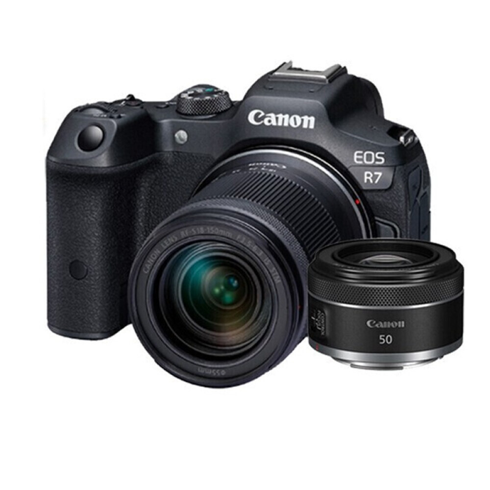 

Фотоаппарат Canon EOS R7 RF-S18-150+50 1.8 с картой памяти 128G