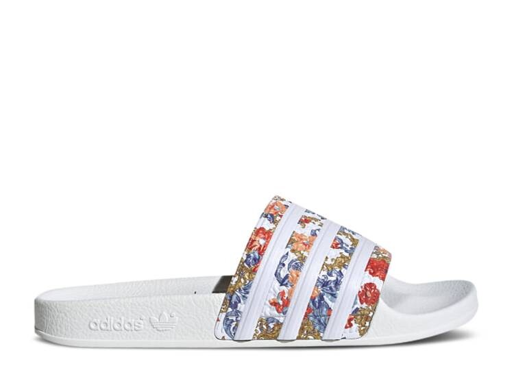 

Кроссовки Adidas HER STUDIO LONDON X WMNS ADILETTE SLIDE 'FLORAL - WHITE', белый