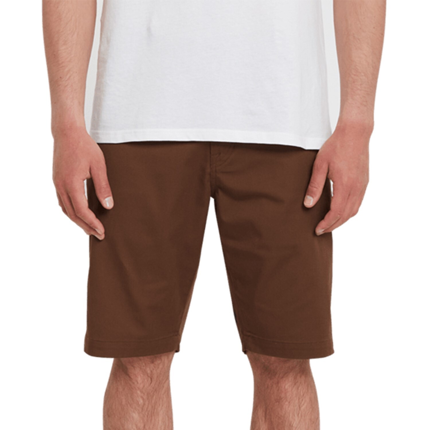 

Эластичные шорты Volcom Frickin MDN, коричневый