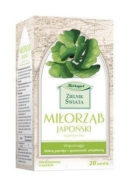 

Zielnik Świata Miłorząb Japoński Saszetki чай в пакетиках, 20 шт.