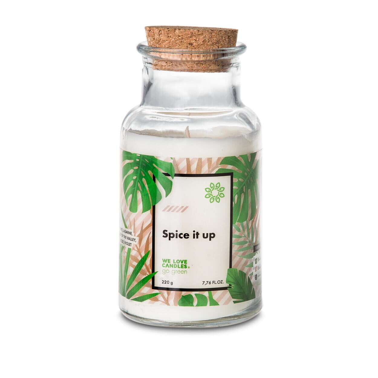 

We Love Candles Go Green Ароматическая свеча Spice it up, 220 г