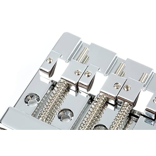 

Fender Fender HiMass 4-струнный бас-бридж в сборе с цинковыми седлами Bridges