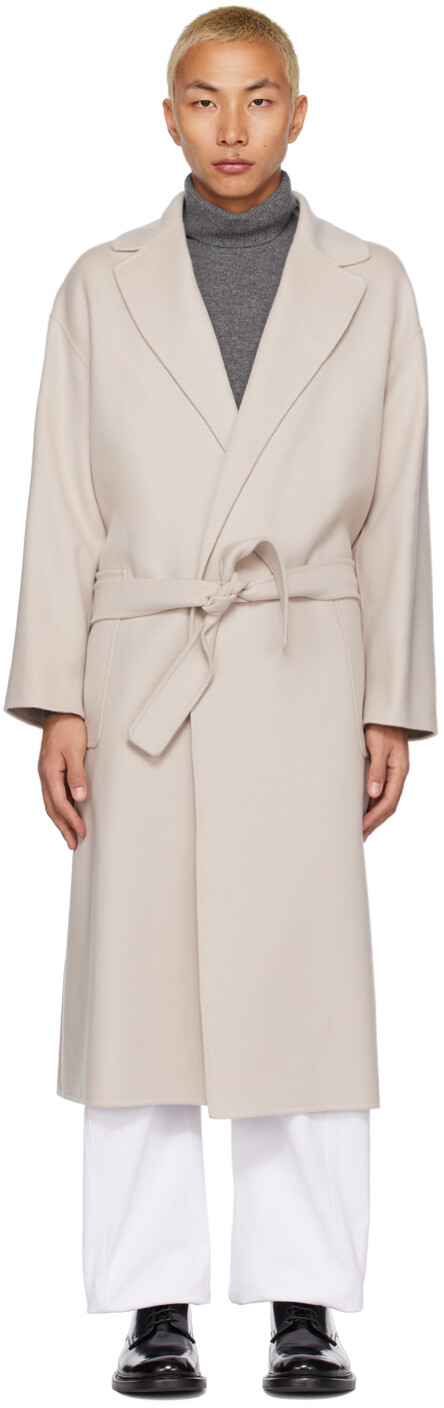 

Бежевое пальто Nina Max Mara, Бежевый