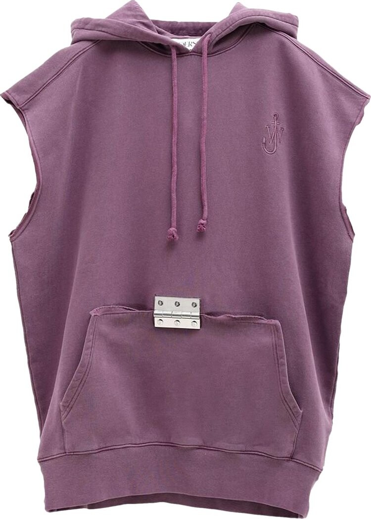 

Худи JW Anderson Sleeveless Hinge Hoodie 'Violet', фиолетовый