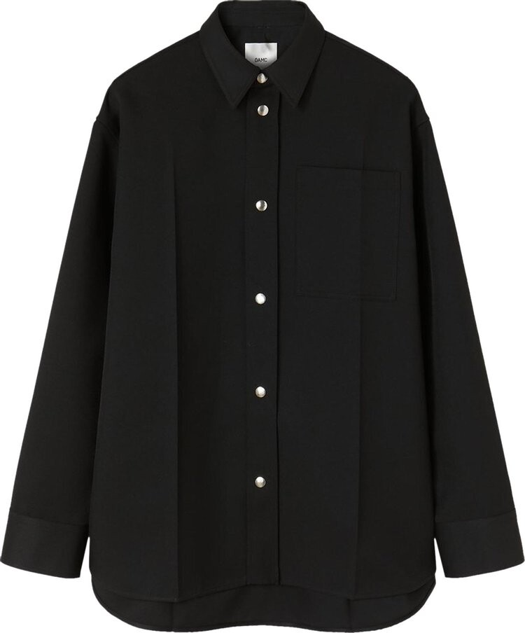 

Рубашка OAMC Lab Shirt 'Black', черный