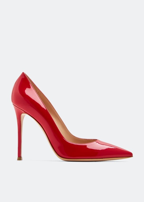 

Туфли GIANVITO ROSSI Gianvito leather pumps, красный