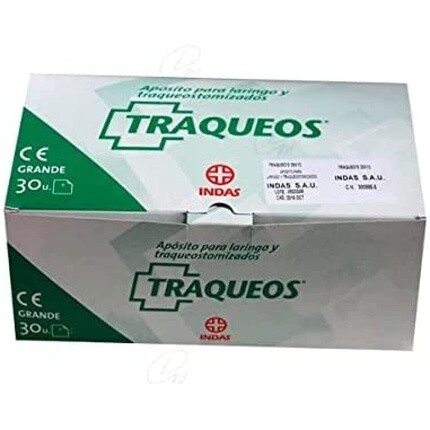

Aposito Traqueos 14X12см 30 шт. Indas Artelac Splash