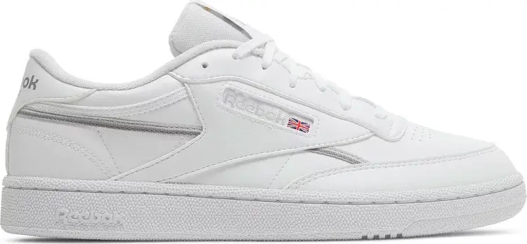 

Кроссовки club c 85 vegan 'white grey' Reebok, белый
