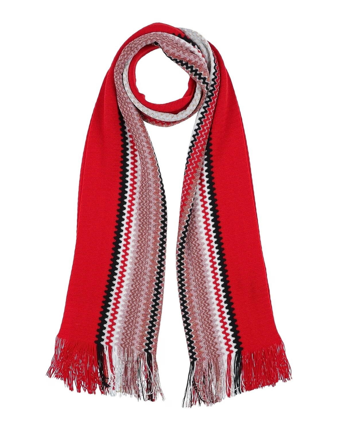 

Вязаный шарф Missoni, красный