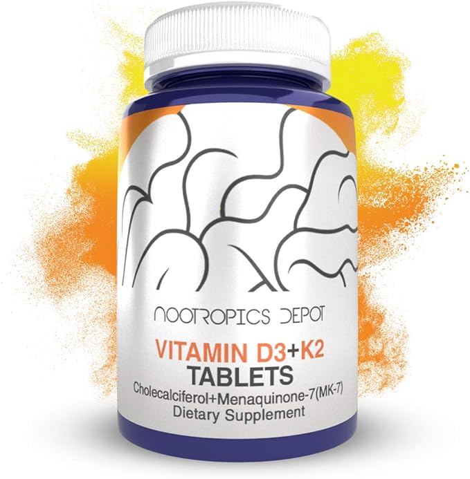 цена Nootropics Depot Витамин D3 + K2 с витамином С