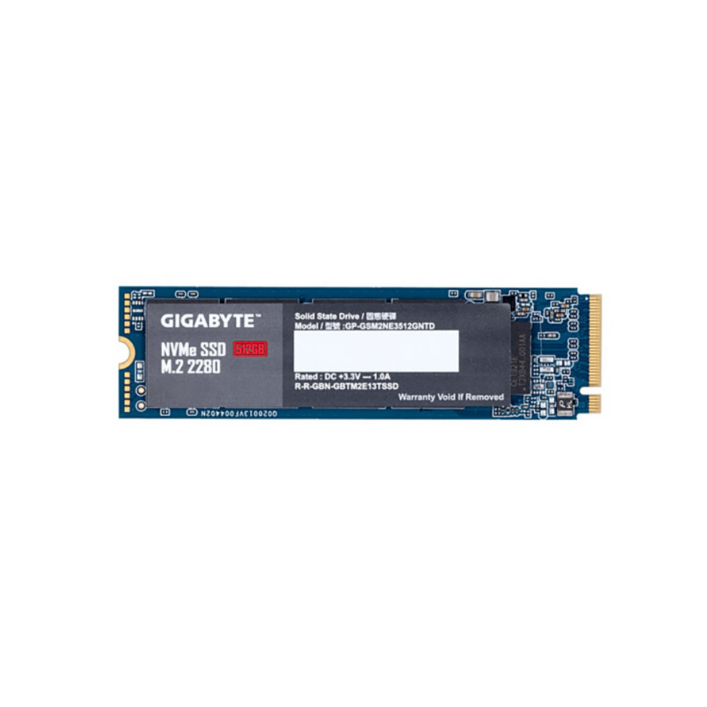 SSD накопитель Gigabyte M.2, PCIe 3.0, NVMe, 512Гб
